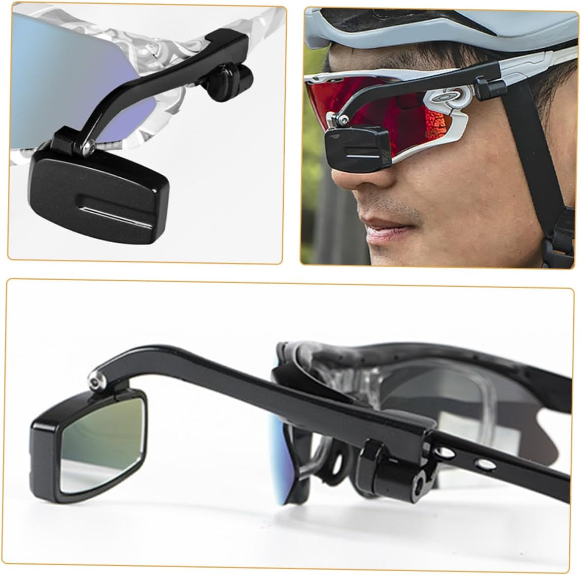 Safety Mirror for Mountain Road Bike Abs Push Bike Mirrors Cycling Mirror Glasses