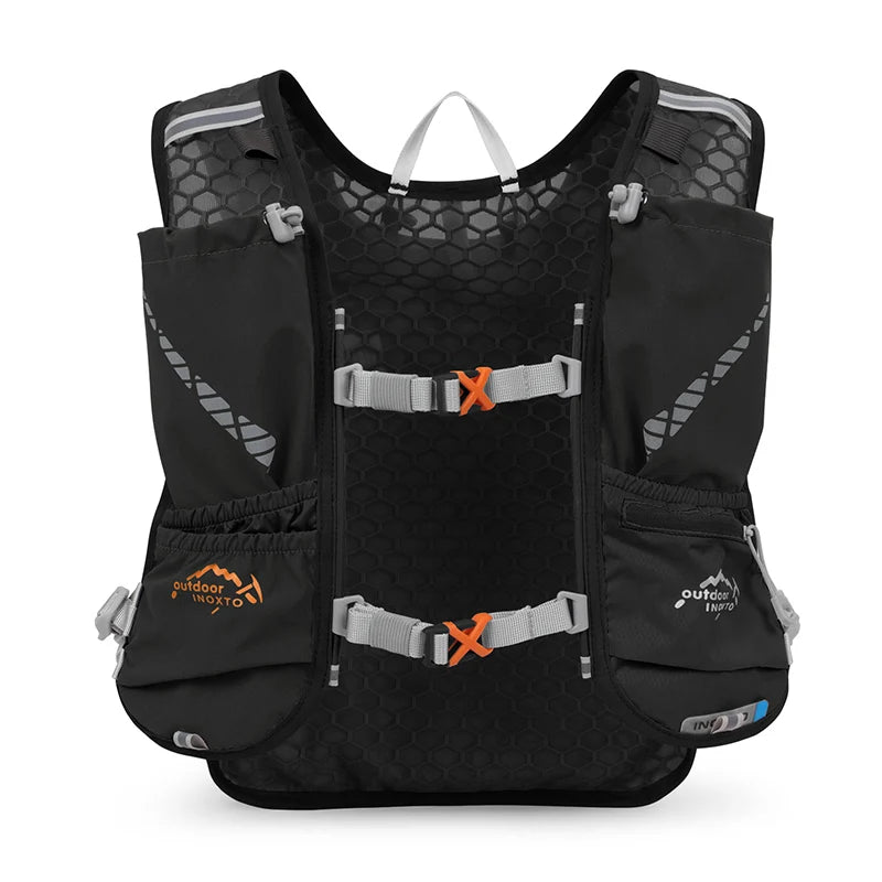 5L Running Backpack Ultra Running Hydration Vest Pack Marathon Running Bike Rucksack Bag Water Bag