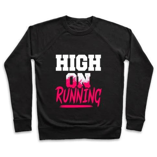 HIGH on RUNNING CREWNECK SWEATSHIRT